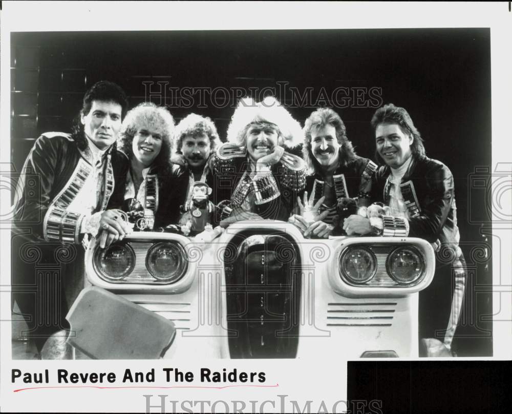 Press Photo Paul Revere And The Raiders, Music Group - hpp35083- Historic Images