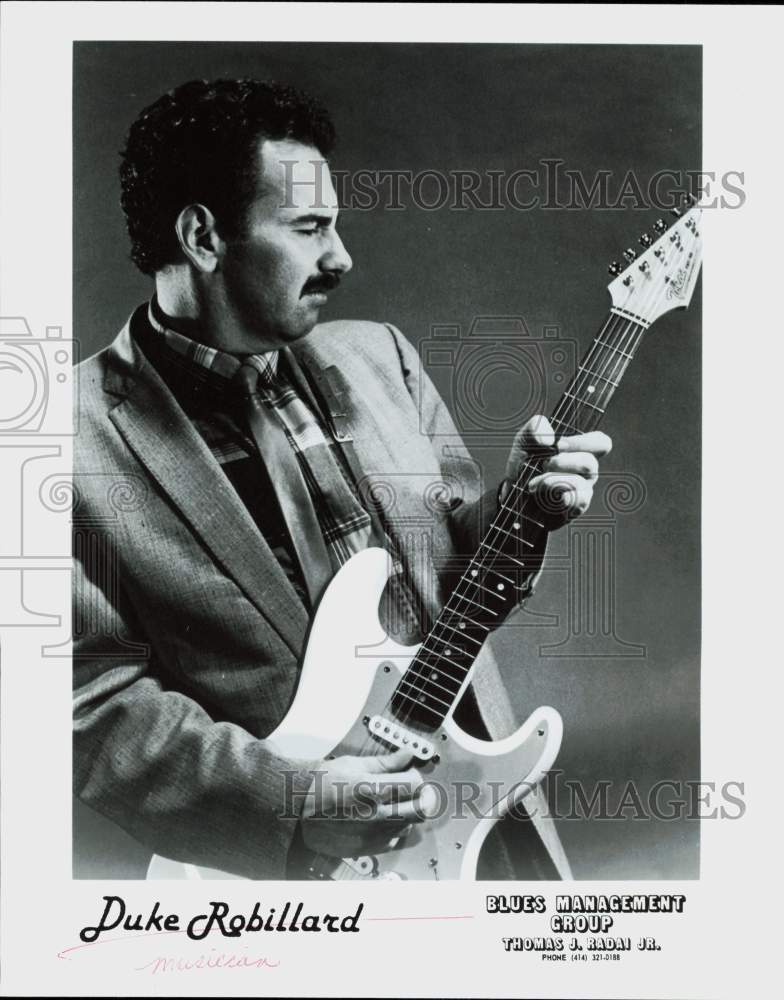 Press Photo Musician Duke Robillard - hpp35307- Historic Images