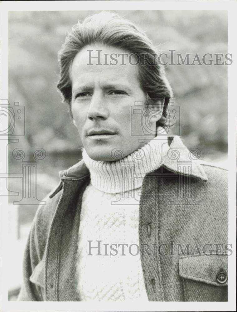 1981 Press Photo Actor Peter Strauss in &quot;A Whale for the Killing&quot; - hpp35852- Historic Images