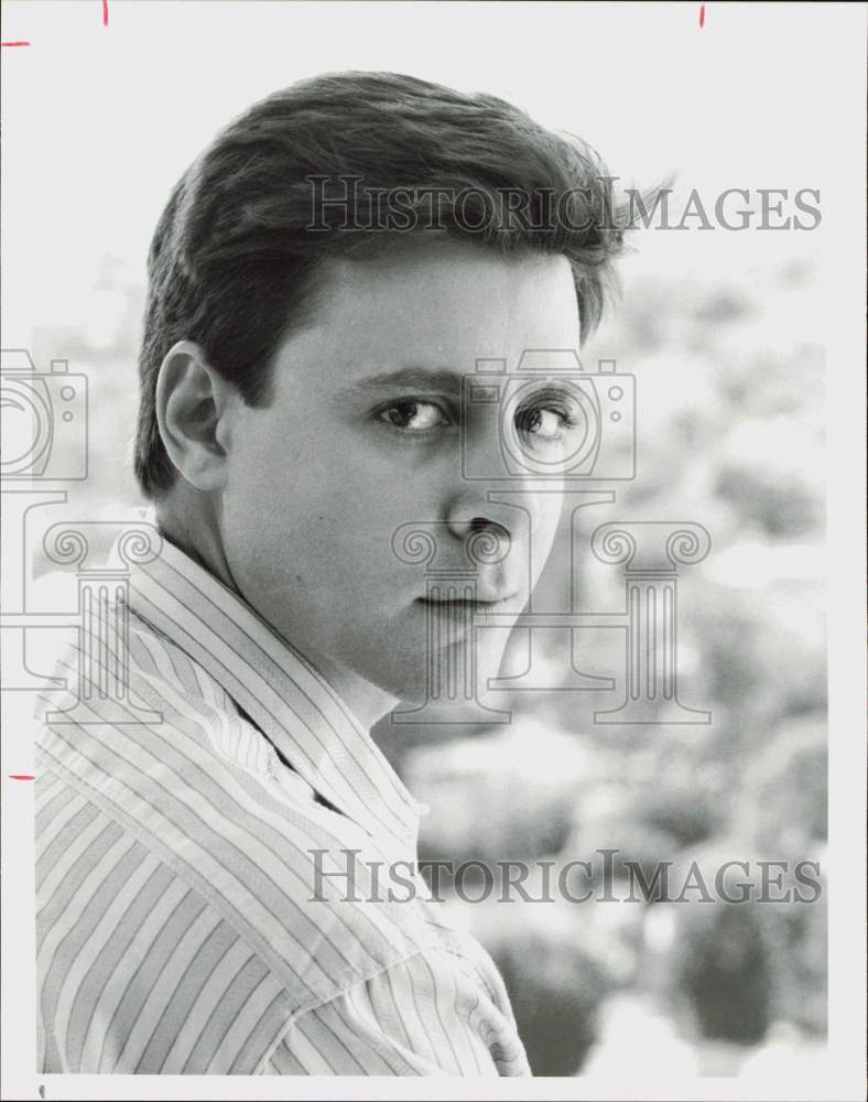 1987 Press Photo Actor Judd Nelson in &quot;Billionaire Boys Club&quot; - hpp35872- Historic Images