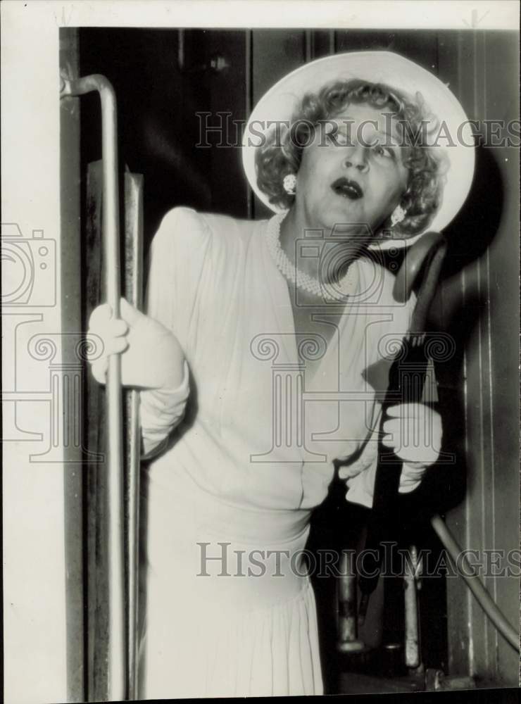 1956 Press Photo Actress Mae Murray - hpp35875- Historic Images