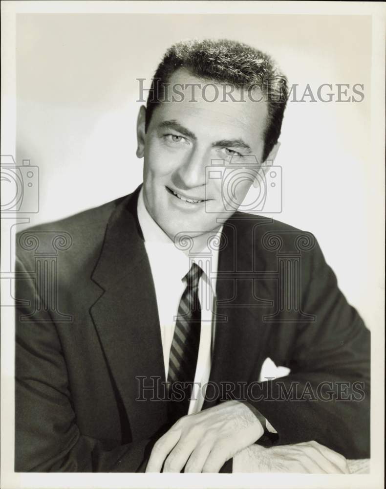 1956 Press Photo Ralph Story, Host of "The $64,000 Challenge" Game Show- Historic Images