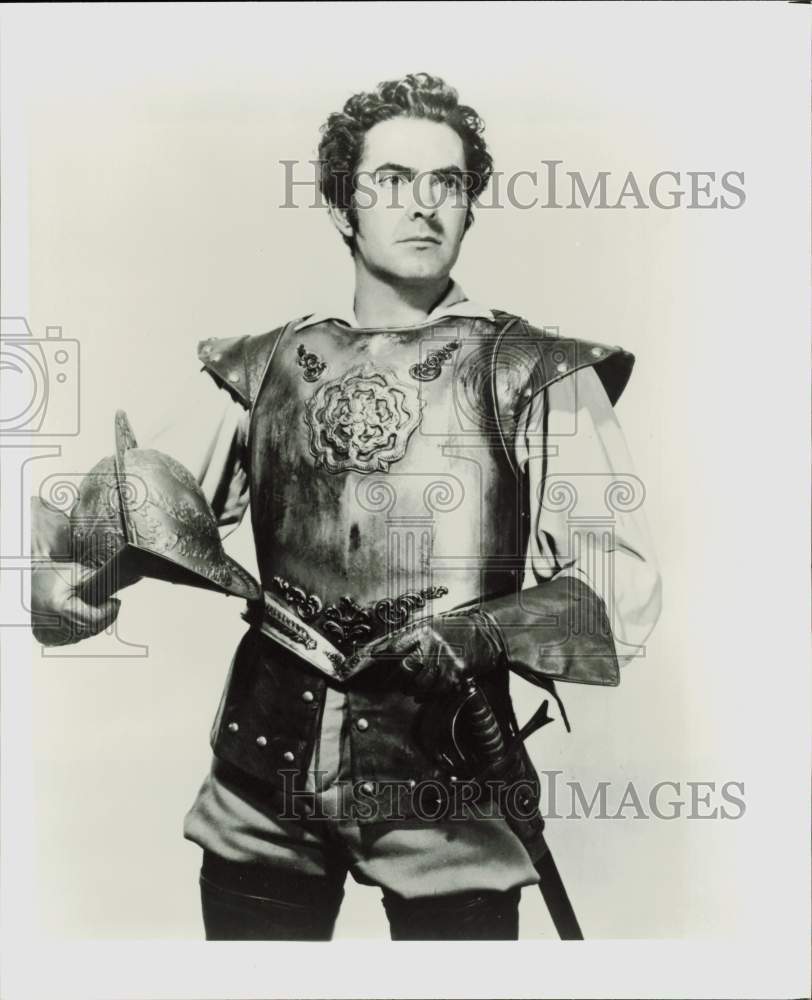 Press Photo Tyrone Power in a scene from &quot;Captain of Castile.&quot; - hpp36507- Historic Images