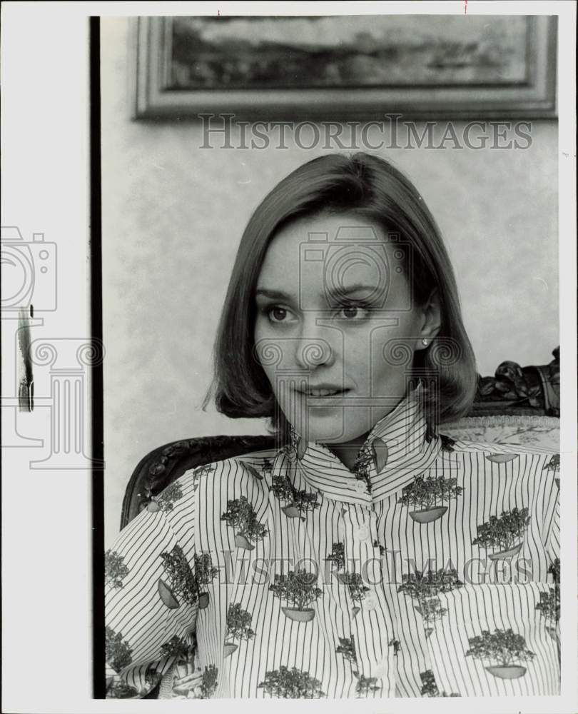 1976 Press Photo Jessica Lange, American theater, film and television actress.- Historic Images