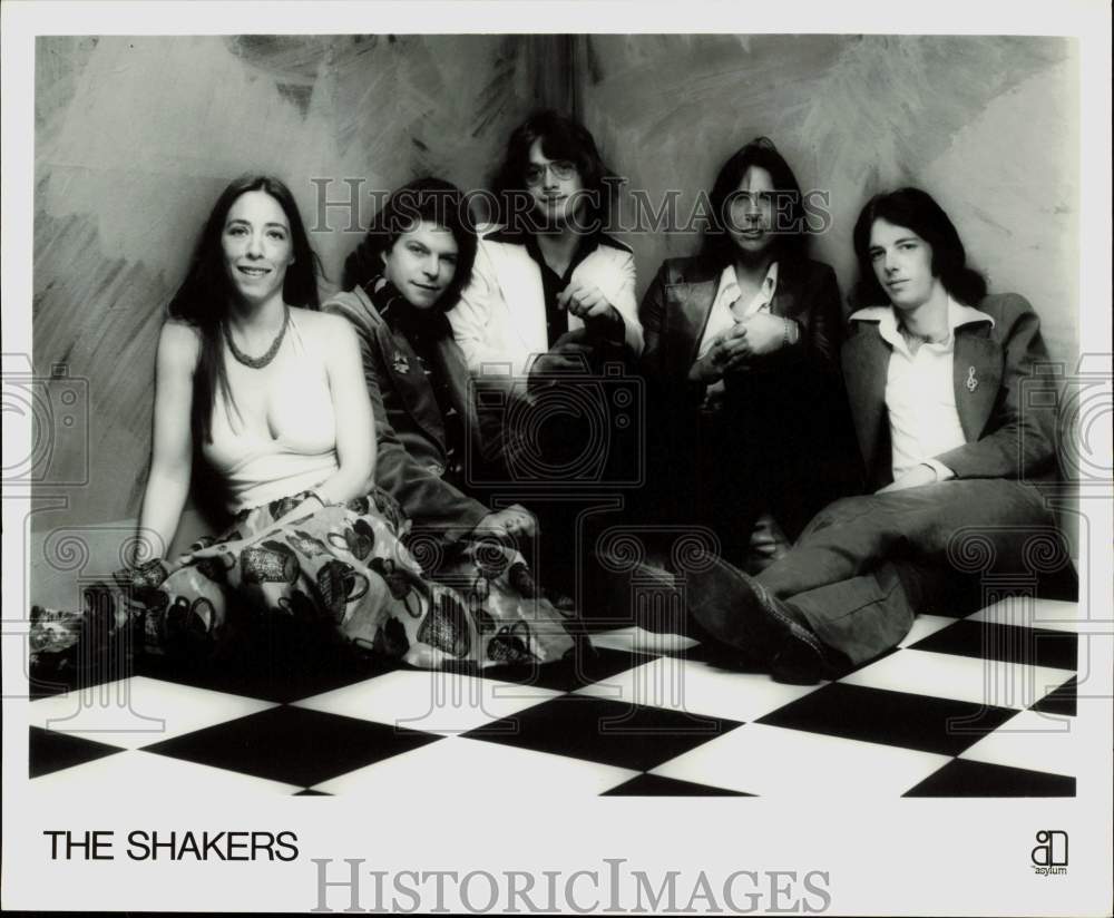 Press Photo Members of The Shakers, reggae/pop band. - hpp37050- Historic Images