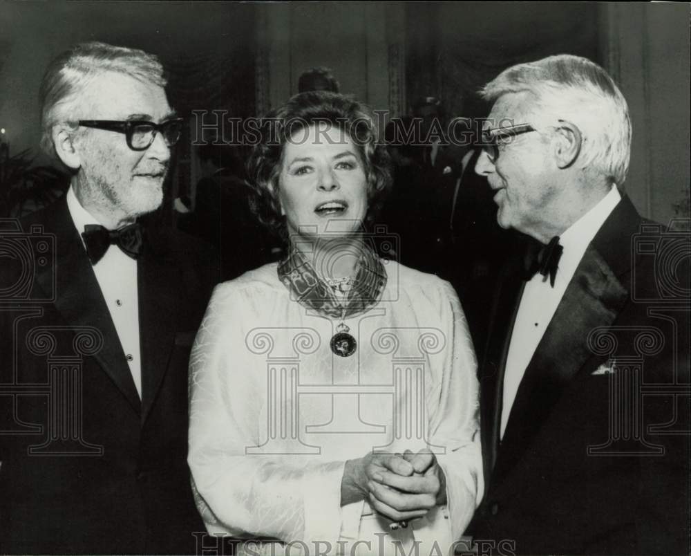 1979 Press Photo Actors Jimmy Stewart, Ingrid Bergman, Cary Grant - hpp37220- Historic Images