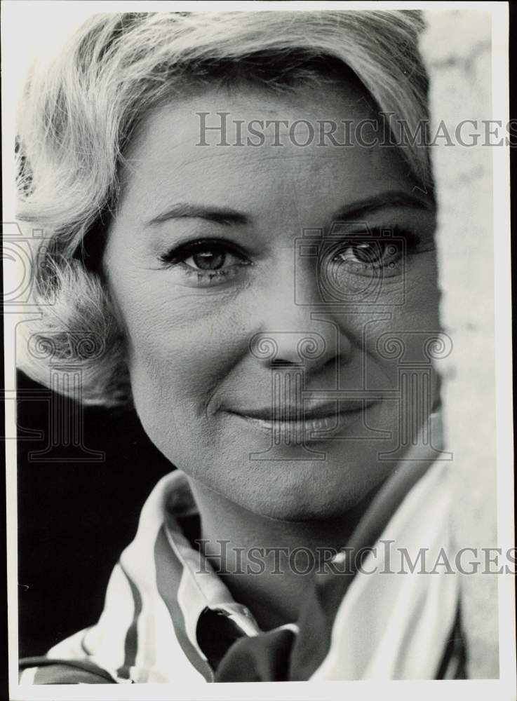 1977 Press Photo Actress Hope Lange - hpp37376- Historic Images