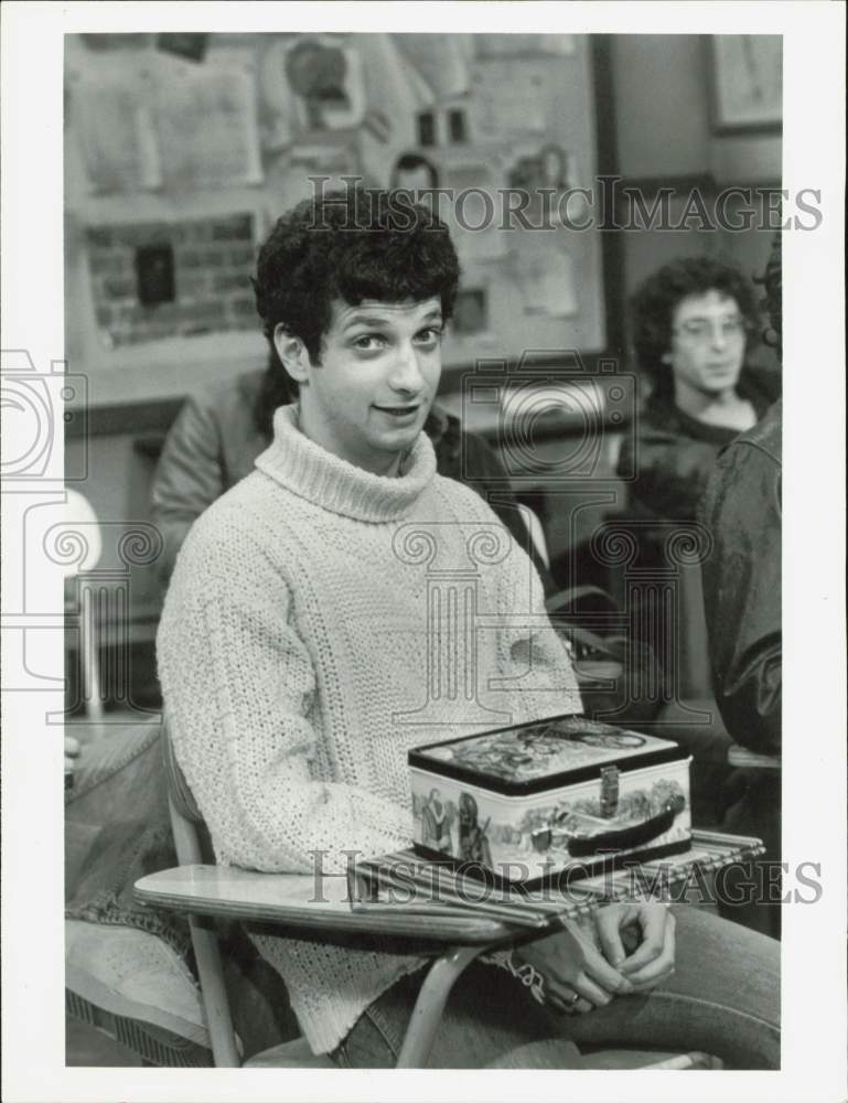 1977 Press Photo Actor Ron Palillo in Classroom Scene - hpp37895- Historic Images