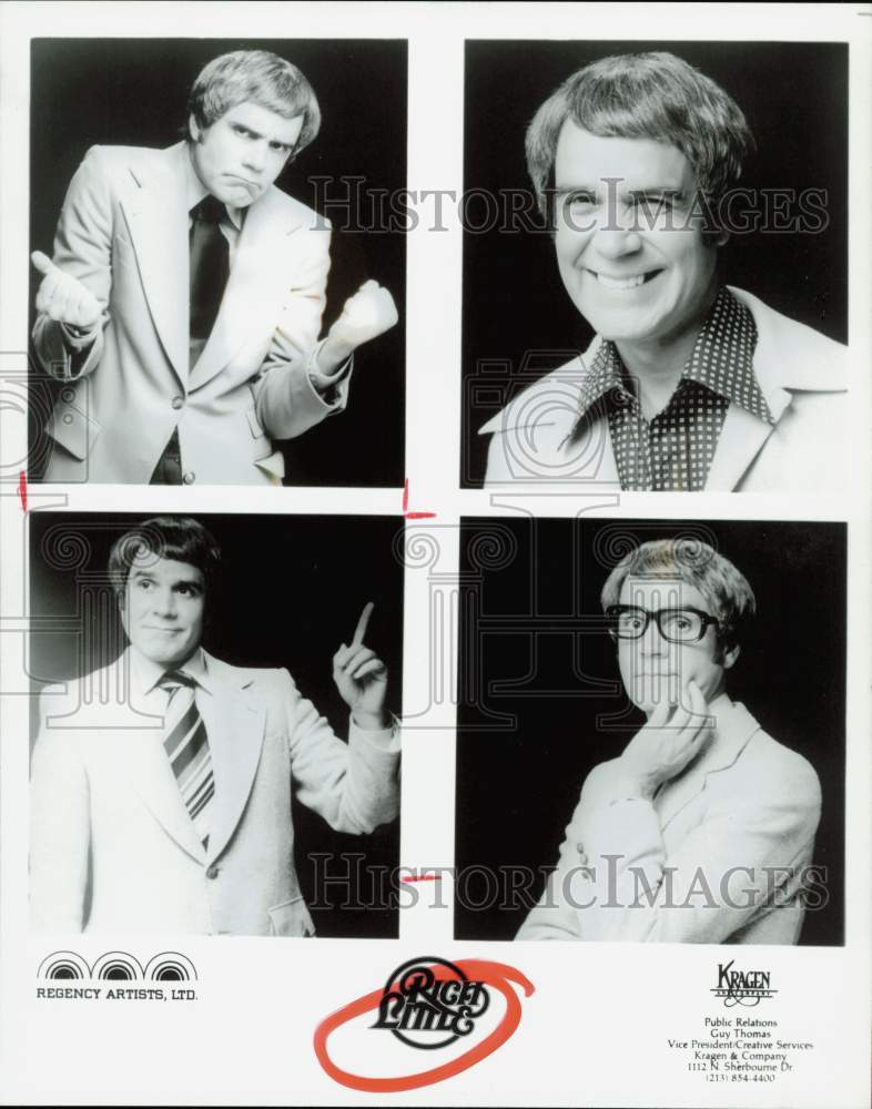 Press Photo Rich Little, Comedian-Impressionist - hpp38059- Historic Images