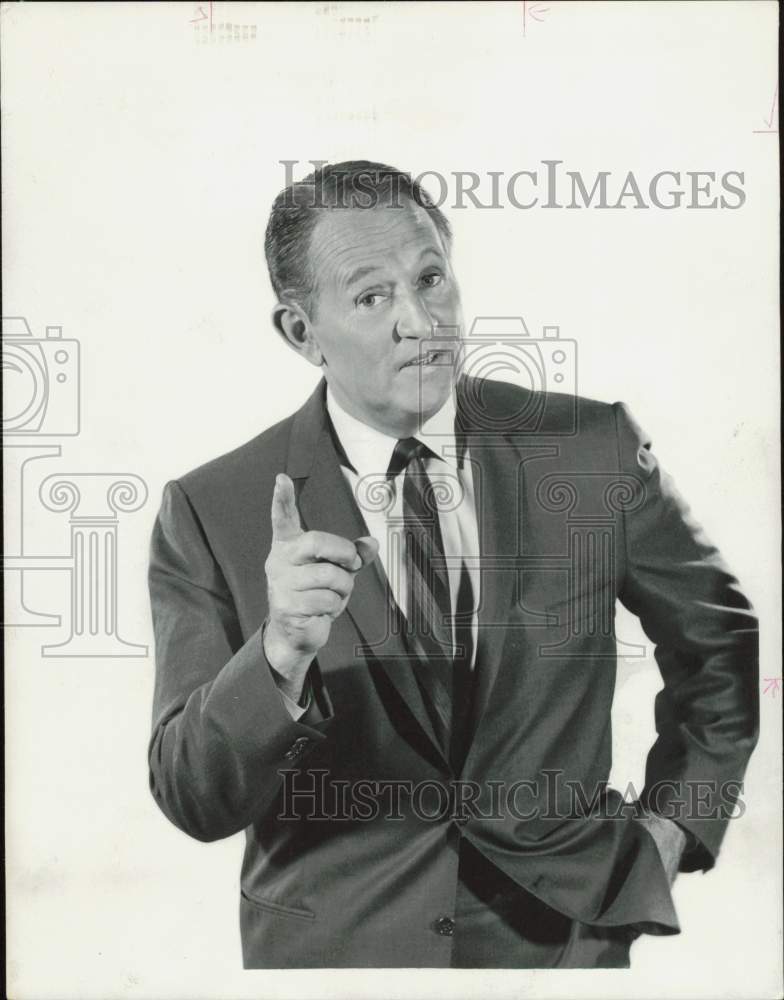 1965 Press Photo Art Linkletter in "Art Linkletter's Hollywood Talent Scouts"- Historic Images