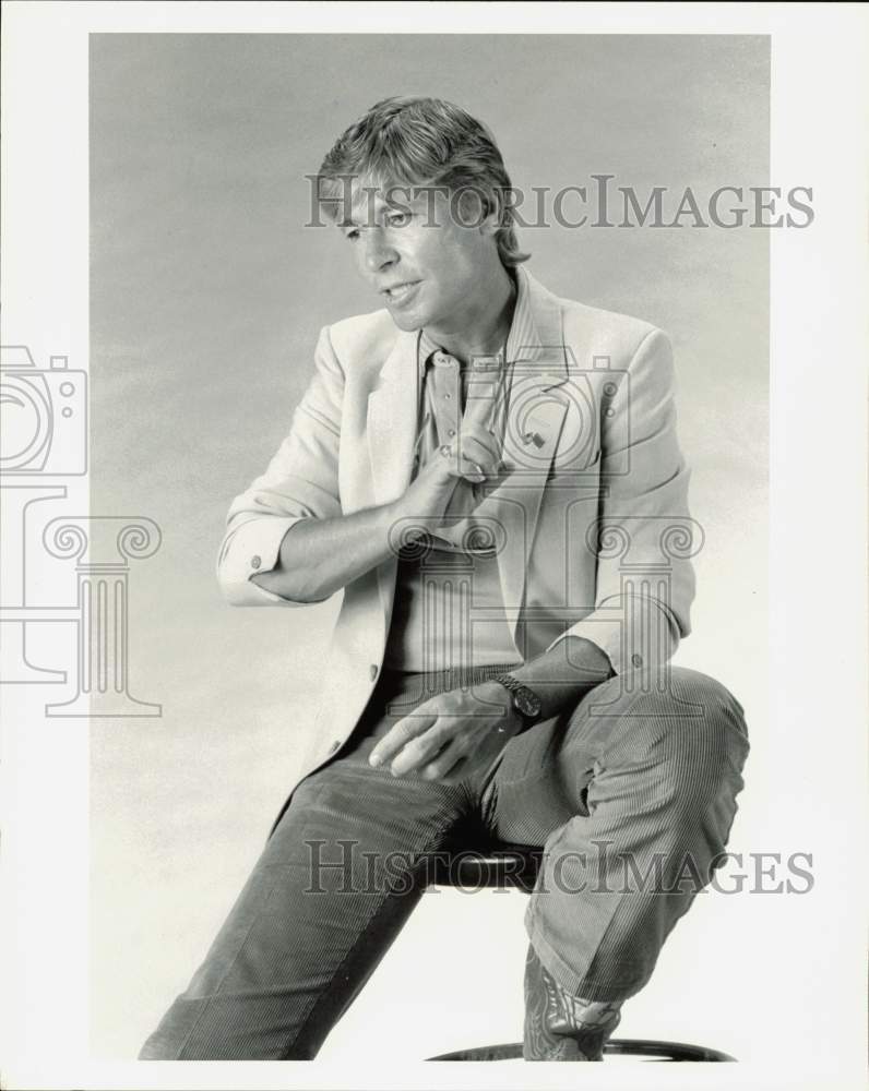 1985 Press Photo Singer John Denver - hpp38432- Historic Images