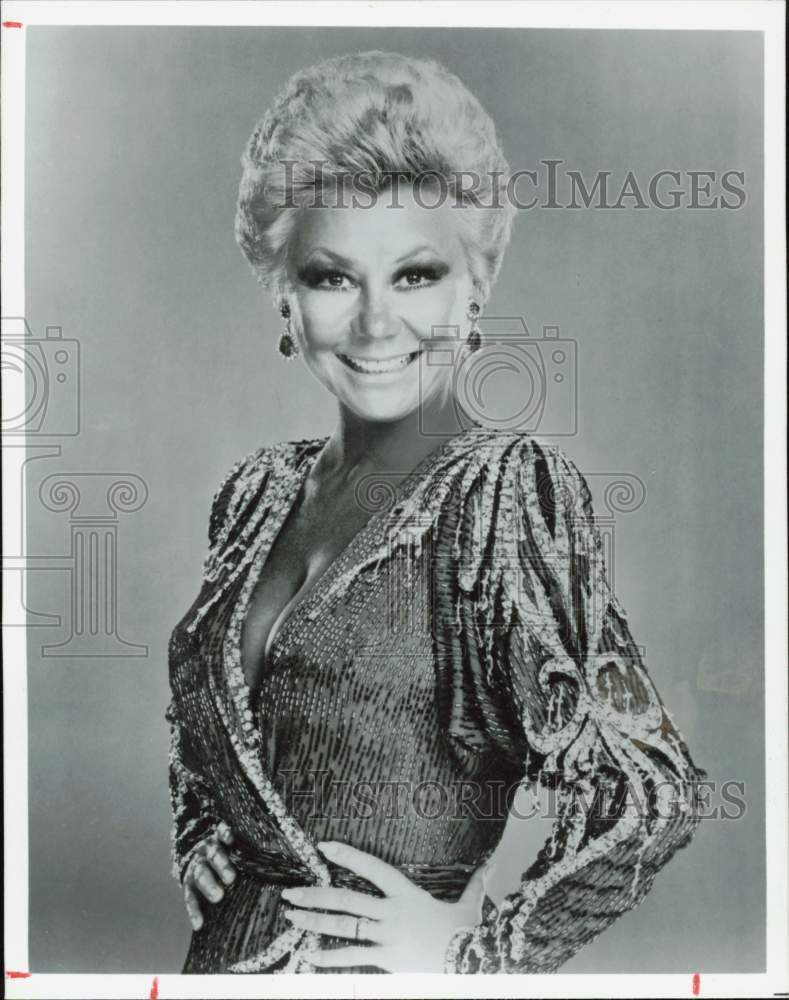 1984 Press Photo Dancer and Singer Mitzi Gaynor - hpp38508- Historic Images