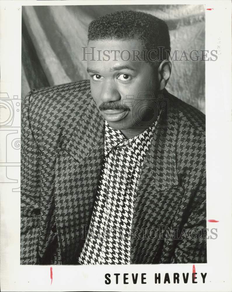 1994 Press Photo Comedian Steve Harvey - hpp38661- Historic Images