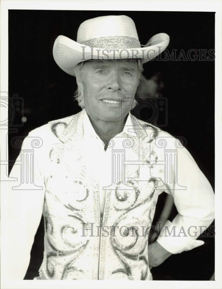 1989 Press Photo Circus Animal Trainer Gunther Gebel-Williams - hpp38746- Historic Images