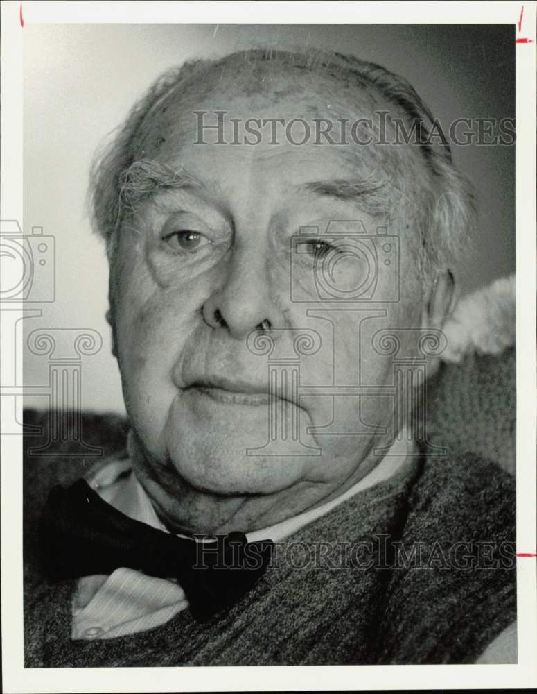 1985 Press Photo Actor John Houseman - hpp38789- Historic Images