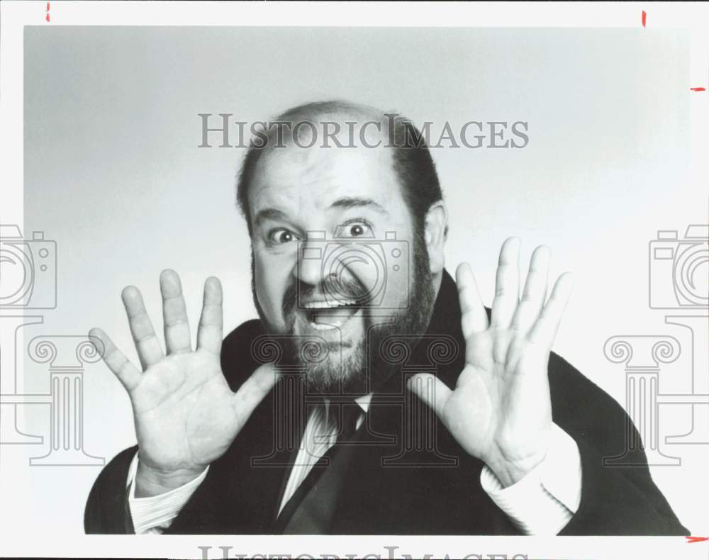 1985 Press Photo Comedian Dom DeLuise - hpp39071- Historic Images