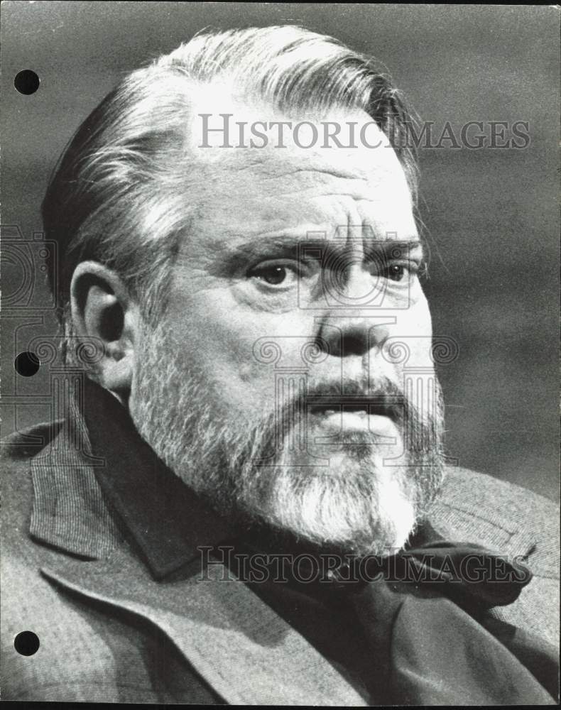 Press Photo Actor Orson Welles - hpp39236- Historic Images