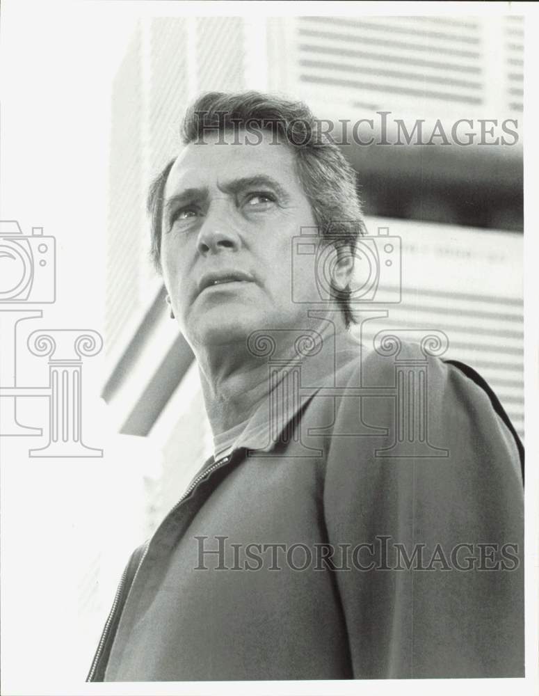 1980 Press Photo Actor Rock Hudson in &quot;The Martian Chronicles&quot; - hpp39406- Historic Images