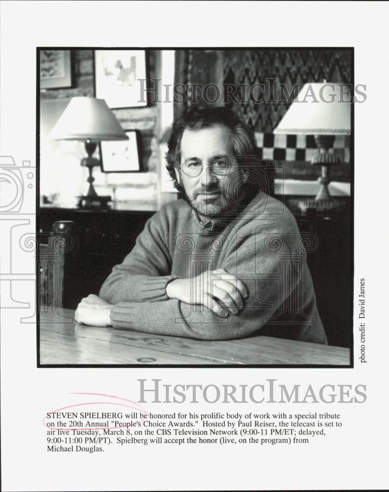 Press Photo Director Steven Spielberg - hpp39610- Historic Images