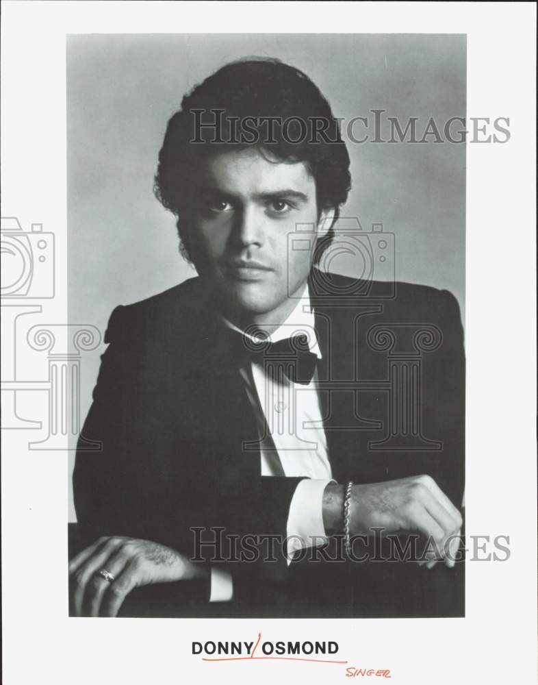 1989 Press Photo Singer Donny Osmond - hpp39617- Historic Images