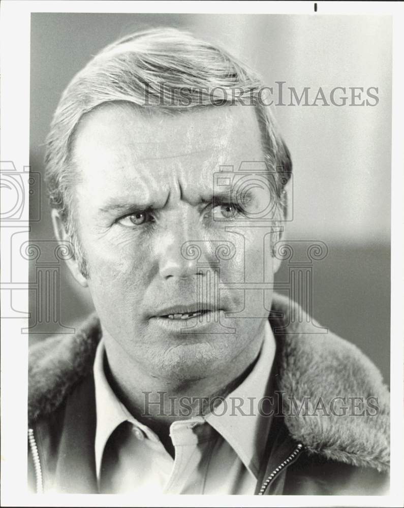 1976 Press Photo Actor Richard Jaeckel in NBC-TV&#39;s &quot;Jigsaw John&quot; - hpp39809- Historic Images