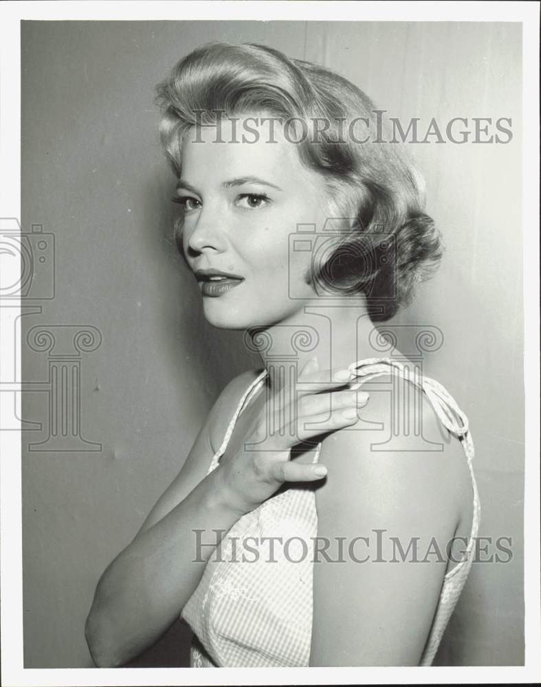 Press Photo Actress Gena Rowlands - hpp39978- Historic Images