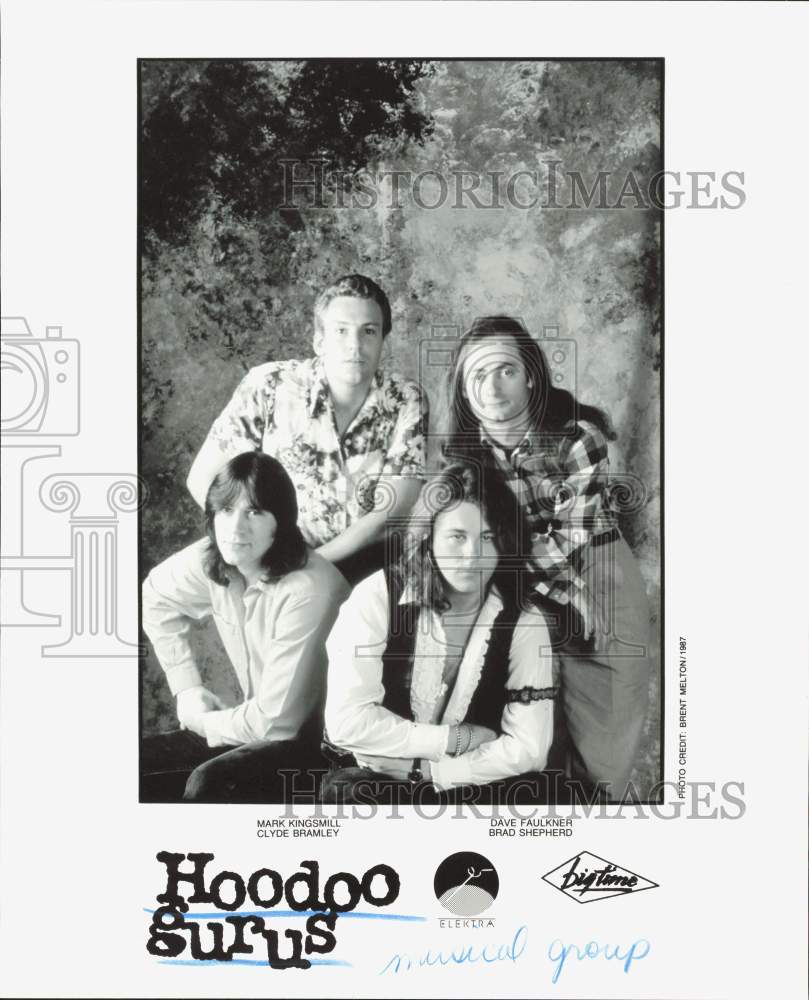 1987 Press Photo Hoodoo Gurus, Music Group - hpp40082- Historic Images