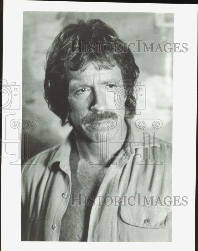 Press Photo Actor Chuck Norris - hpp40144- Historic Images