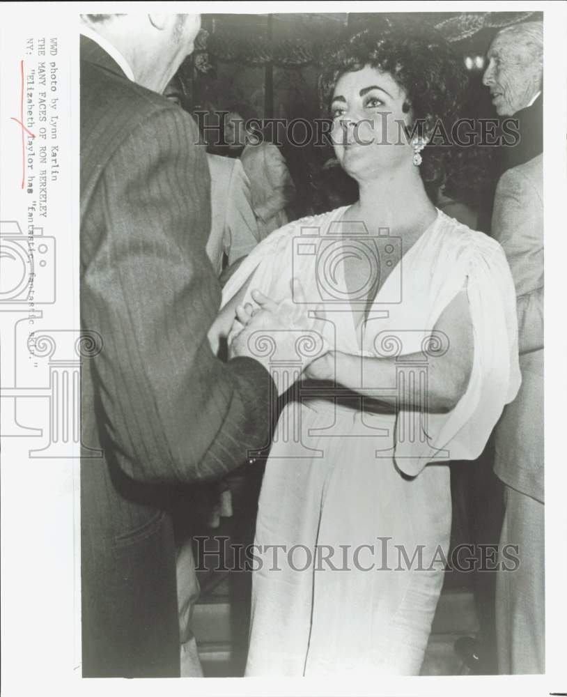 Press Photo Actress Elizabeth Taylor - hpp40236- Historic Images