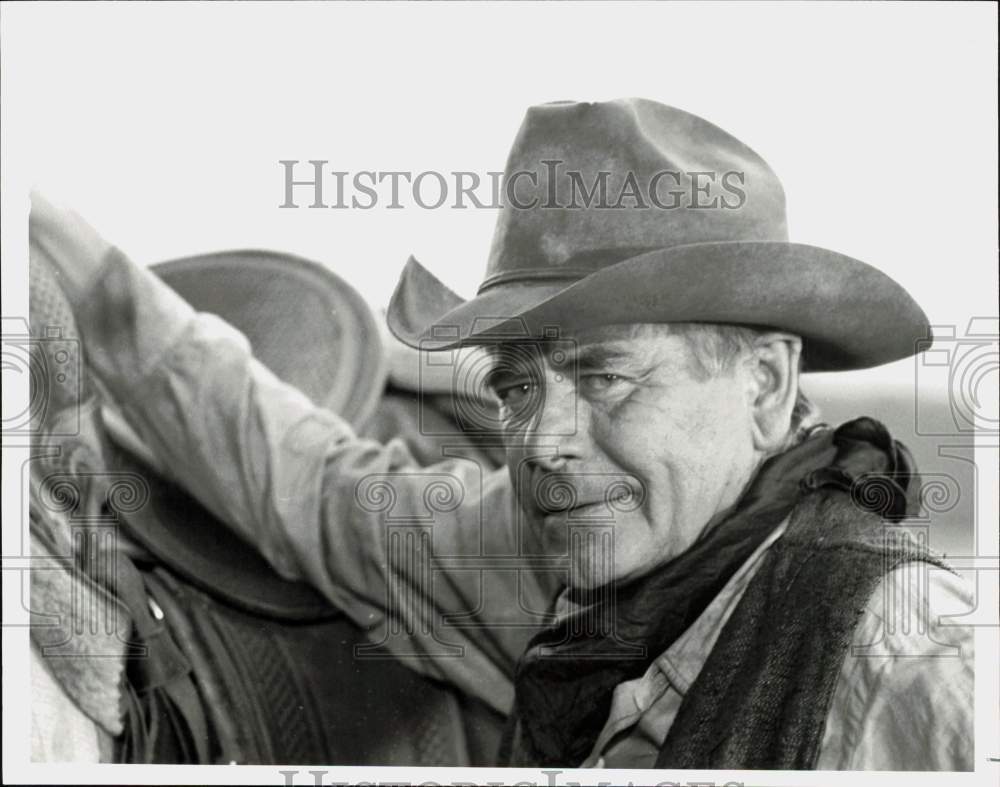 1979 Press Photo Actor Glenn Ford in &quot;The Sacketts&quot; - hpp40498- Historic Images