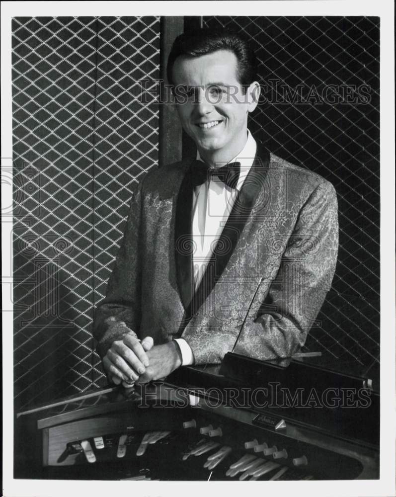 Press Photo Bob Ralston, Lawrence Welk Musician - hpp40688- Historic Images