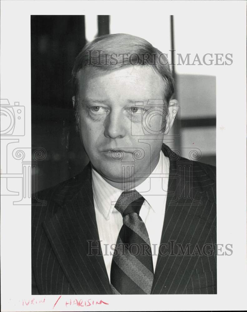 1980 Press Photo TV Reporter Judd McIlvain - hpp40731- Historic Images