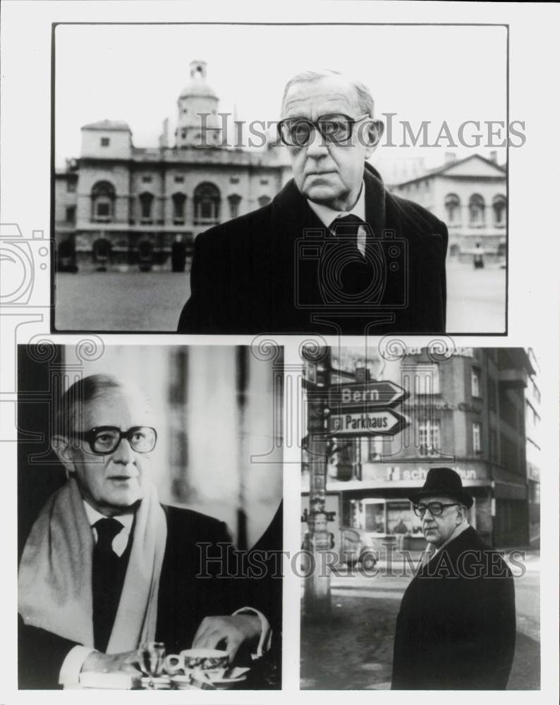 Press Photo Actor Alec Guinness in &quot;Smiley&#39;s People&quot; Miniseries - hpp40825- Historic Images