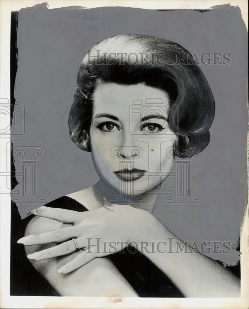 1962 Press Photo Actress Gloria deHaven - hpp40927- Historic Images