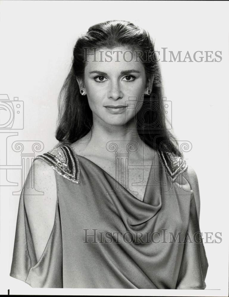 1985 Press Photo Actress Stephanie Zimbalist - hpp41001- Historic Images