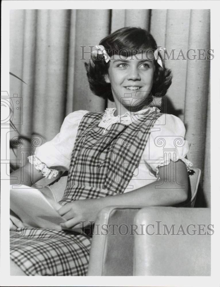 1978 Press Photo Andrea McArdle as Judy Garland in &#39;Rainbow&#39; - hpp41052- Historic Images