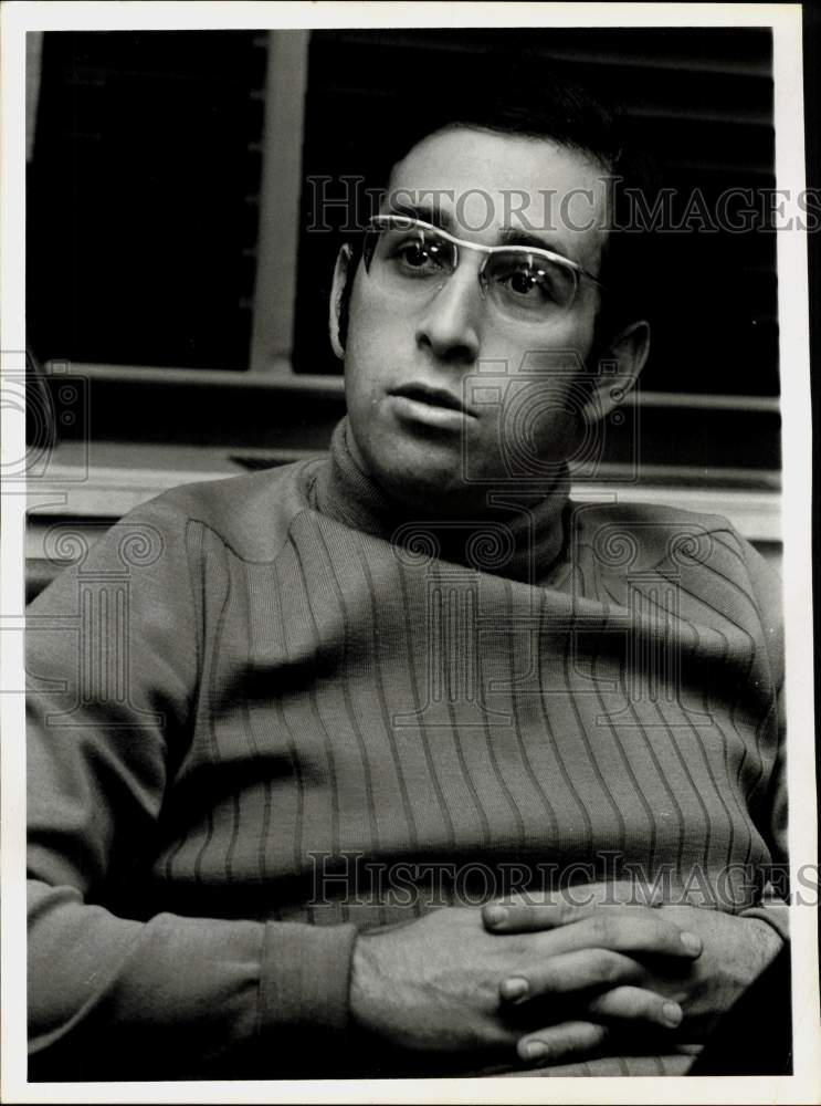 1971 Press Photo Conductor Lawrence Foster, Houston Symphony Orchestra- Historic Images