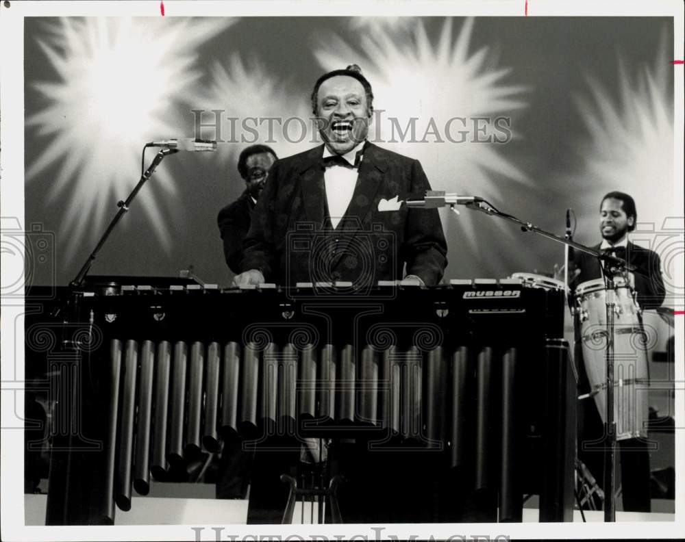 1982 Press Photo Lionel Hampton and Quartet in &quot;The Kennedy Center Honors&quot;- Historic Images