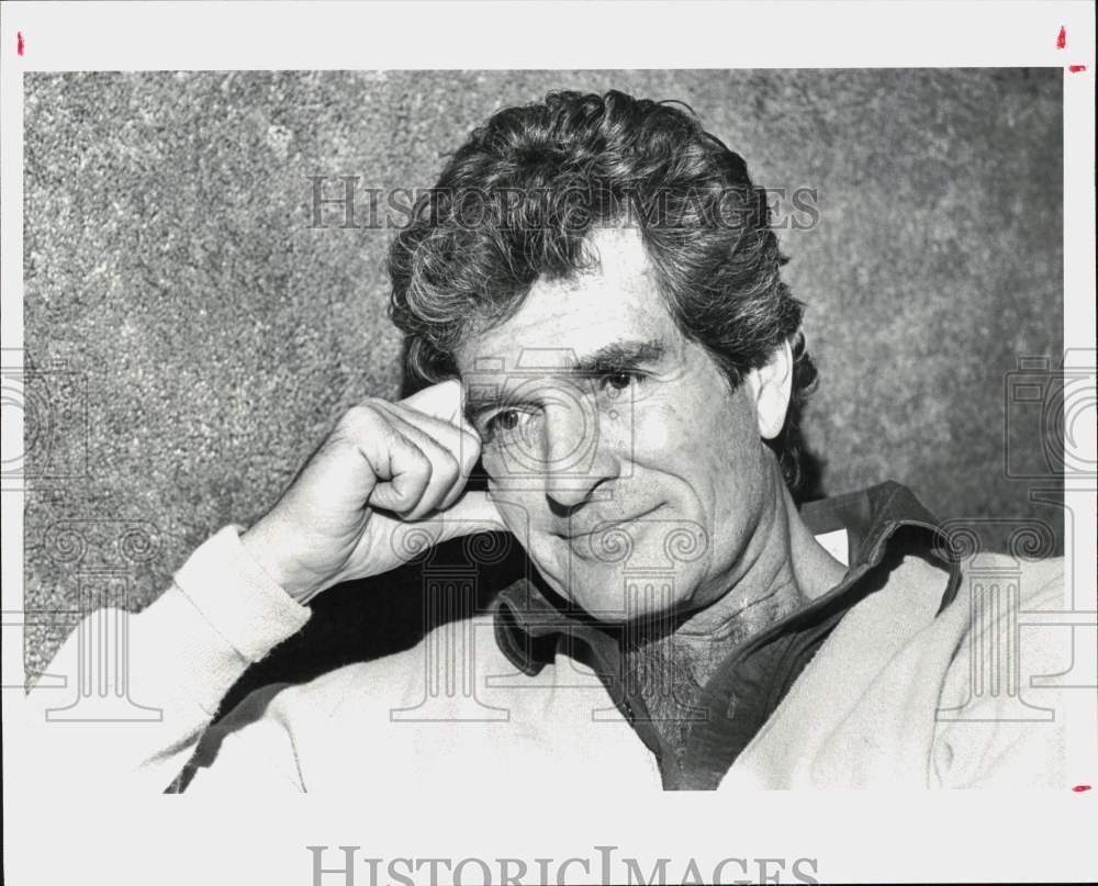 1980 Press Photo Actor Hugh O&#39;Brian - hpp41543- Historic Images