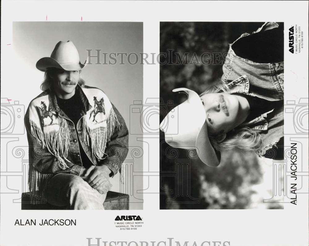 1994 Press Photo Singer Alan Jackson - hpp41576- Historic Images