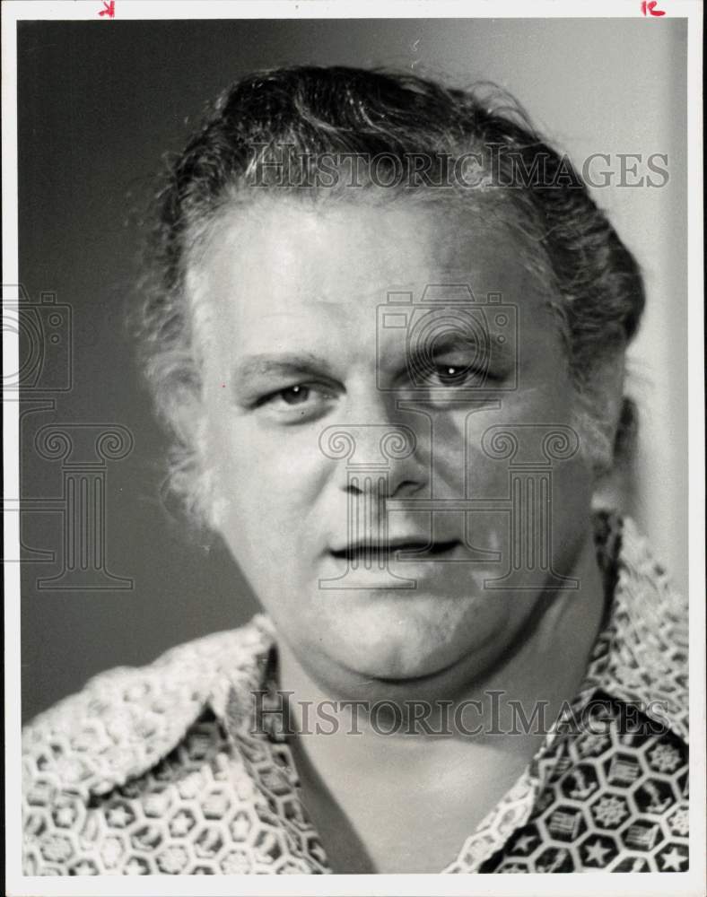 1975 Press Photo Actor Charles Durning - hpp41650- Historic Images