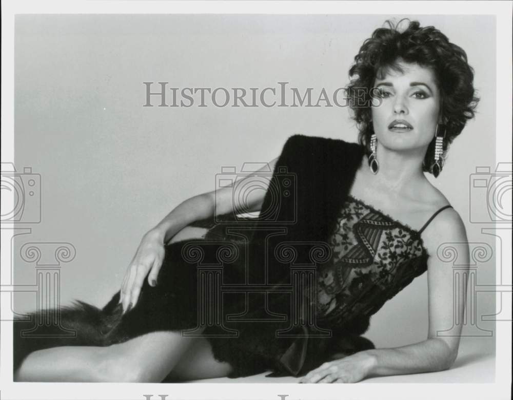 1985 Press Photo Actress Susan Lucci on &quot;All My Children&quot; - hpp41781- Historic Images