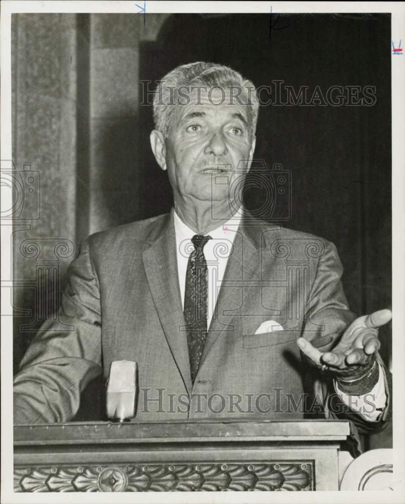 1966 Press Photo Chester Lack, Member of Lum and Abner Comedy Team - hpp41902- Historic Images