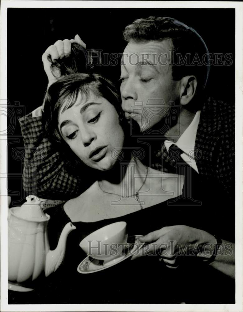 1962 Press Photo Actors Lyle O'Hara, Stephen Daley - hpp41927- Historic Images