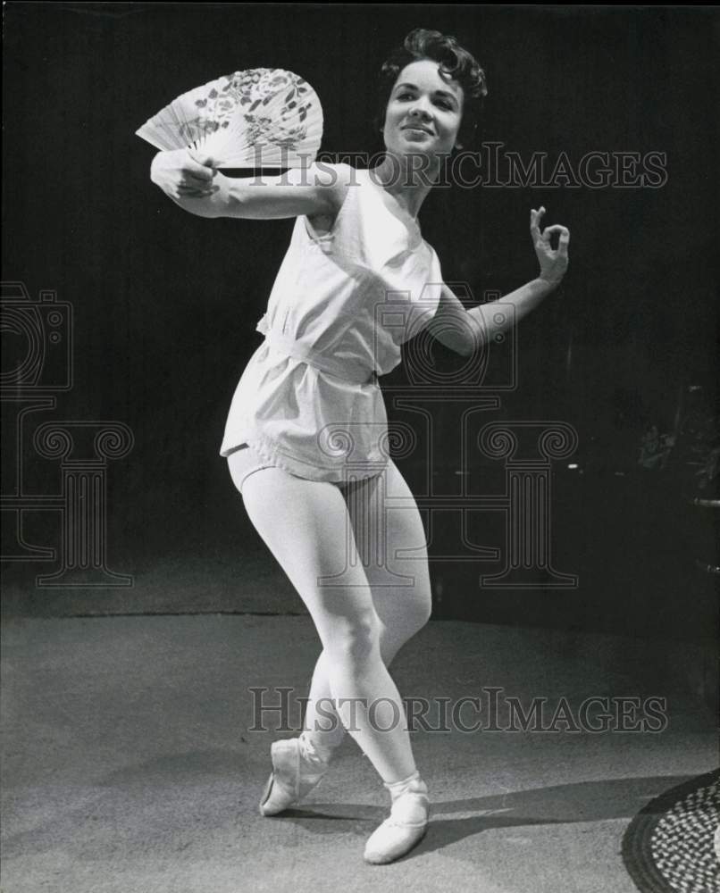 1958 Press Photo Houston Dancer Ruth Munson - hpp41932- Historic Images