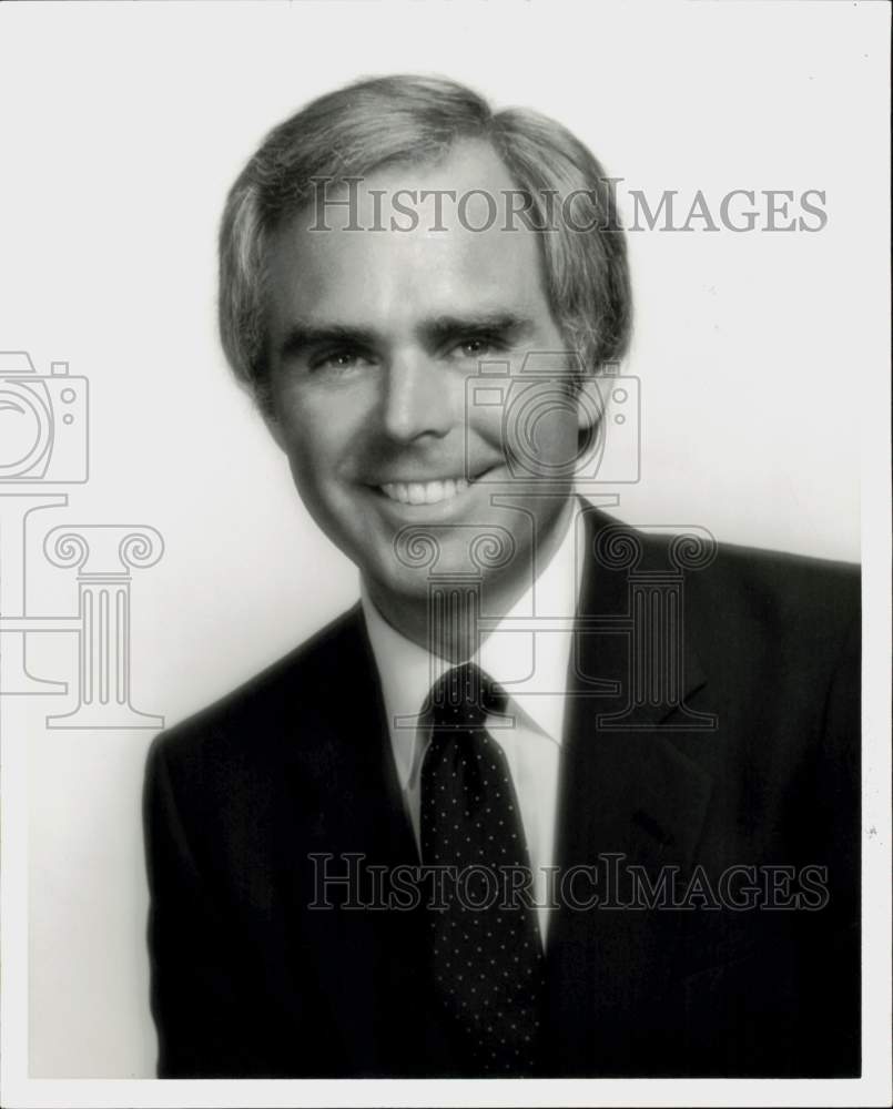 1984 Press Photo Mitch Duncan, Channel 11 Co-Anchor - hpp41969- Historic Images