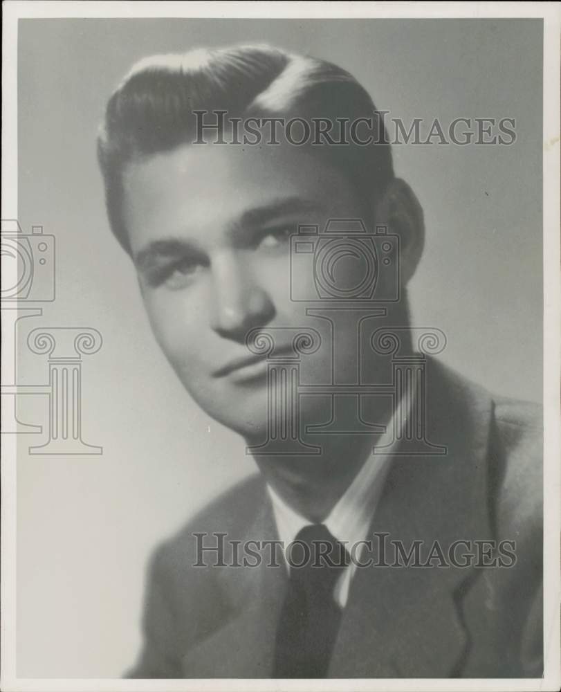 1956 Press Photo Actor Gene Phelan, KPRC-TV - hpp41987- Historic Images