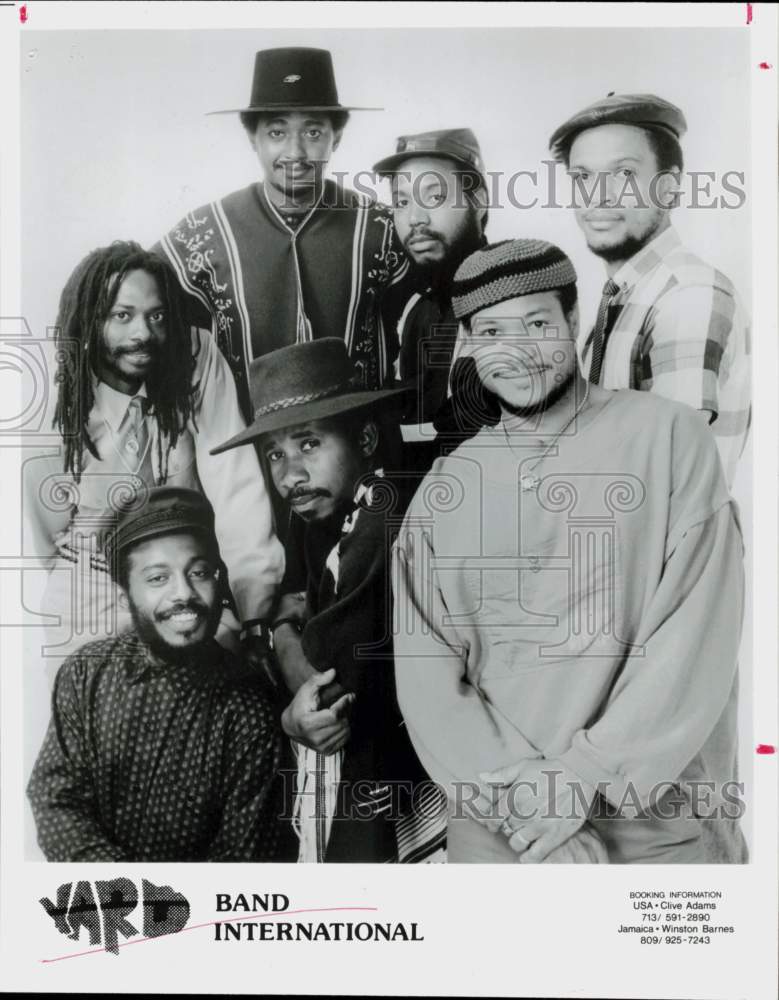 1987 Press Photo Yard Band International - hpp42037- Historic Images