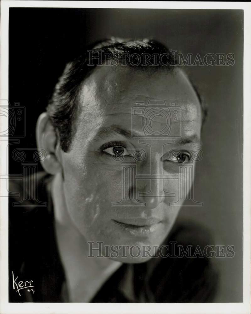 1958 Press Photo Actor Joseph Ruskin - hpp42057- Historic Images