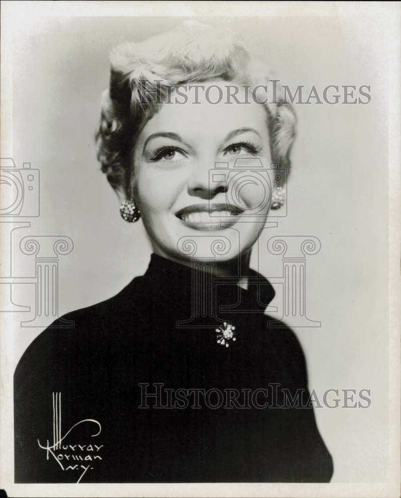 1967 Press Photo Singer Jaye P. Morgan - hpp42078- Historic Images